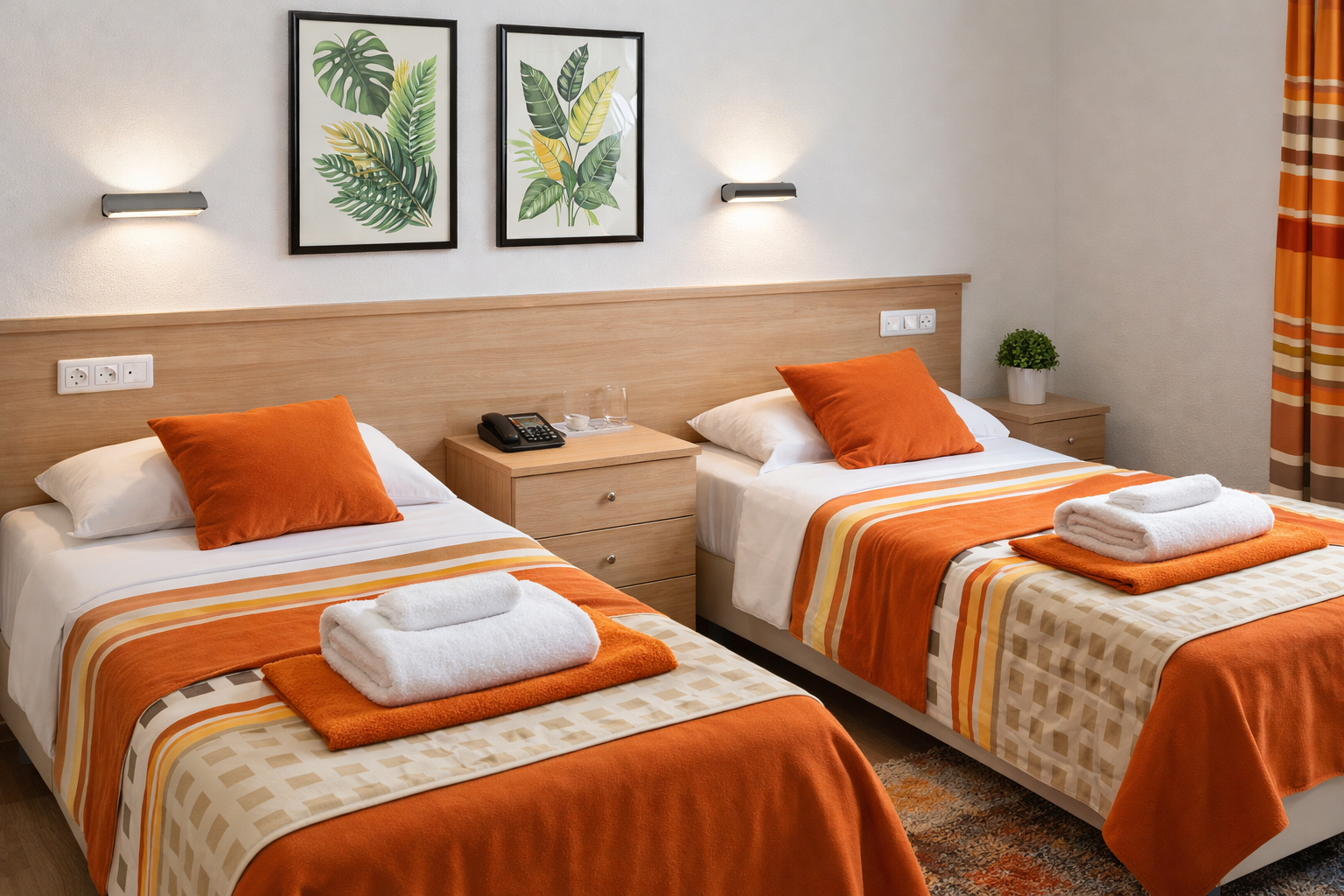 Habitación doble del Hostal Venta Dólar, Dólar Granada